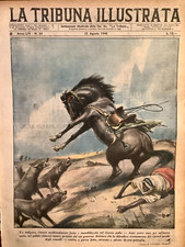 1946 LA TRIBUNA ILLUSTRATA, CAULONIA, REGGIO CALABRIA, INDIGENI, DESERTO ARABO