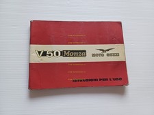 Moto Guzzi V 50 Monza 1981 manuale uso manutenzione originale owner's manual