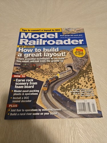 Model railroader magazine jan - railroader,