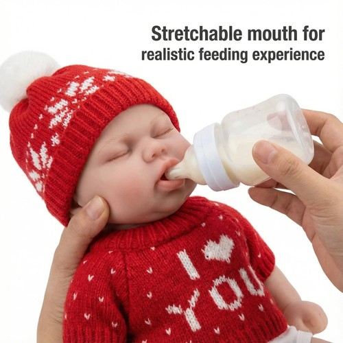 Bambola neonato silicone corpo