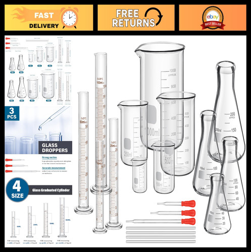 Set bicchieri laboratorio - set,