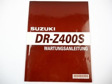 Suzuki DR-Z 400S Manuale