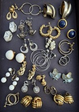 Lotto di 20 orecchini vintage