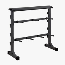 JK FITNESS RACK RMDB Rastrelliera Porta Dischi, Manubri e Bilancieri 100 x 48 x 