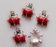 4pz ciondoli coccinella