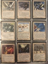 MTG Magic The Gathering 1995 Era Glaciale (ICE AGE) italiano Set Completo? ?