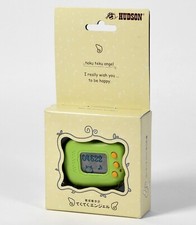 Hudson Pocket Teku Teku Angel, contapassi, console di gioco, 1997, verde, confezione originale, nuovo