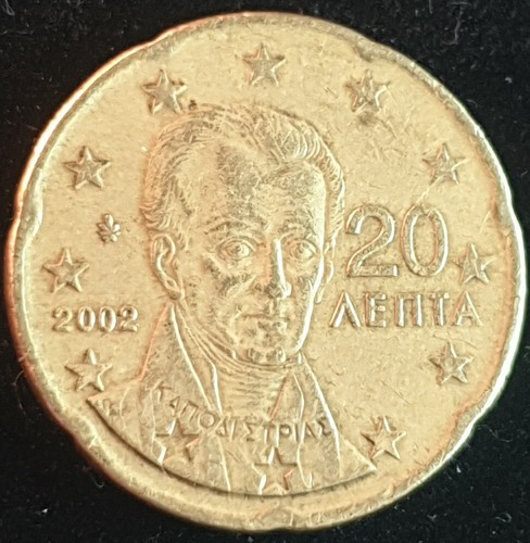Centesimi grecia 2002 - 20,