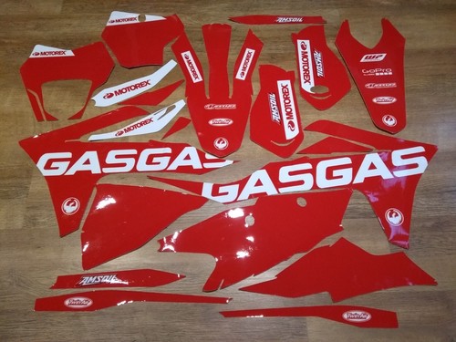 Kit grafica decalcomanie rosse - kit,