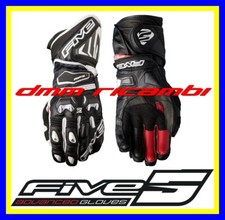 Guanti moto pelle racing - in,