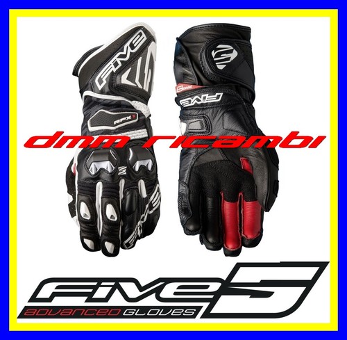 Guanti moto pelle racing - in,