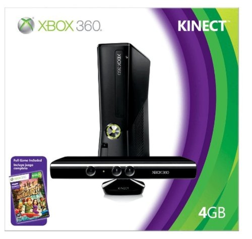 Console xbox 360 4gb - console, con