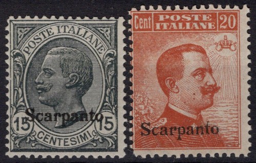Colonie egeo scarpanto 1918 - scarpanto, 1918-22