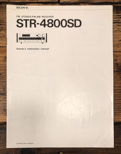 Sony str 4800sd ricevitore - str-4800sd,