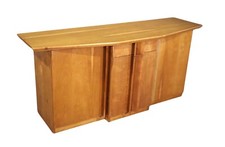 Modern Wood Credenza -