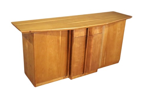 Modern wood credenza - modern,