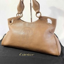 Borsa a mano Cartier marrone