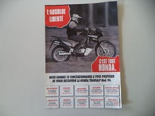advertising Pubblicità 1994 MOTO HONDA XL 600 V TRANSALP RALLY TOURING