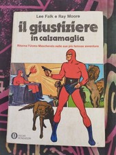 Libro IL GIUSTIZIERE IN CALZAMAGLIA UOMO MASCHERATO 1* Ediz Oscar Mondadori 1975