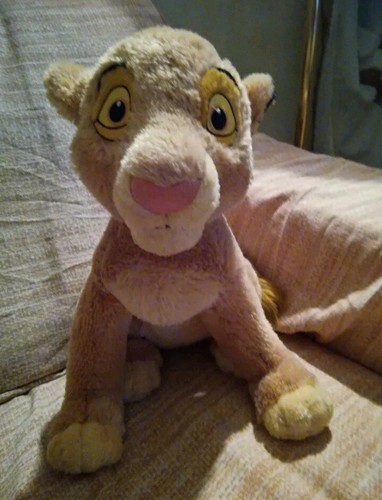 Peluche simba leone - re,