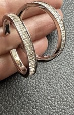 Orecchini a cerchio Swarovski