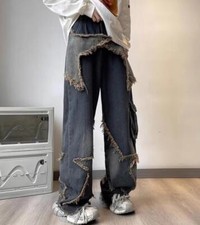 Jeans da uomo retrò blu Jeans