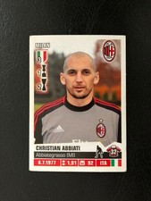 FIGURINA CALCIATORI PANINI 2012/13 MILAN ABBIATI n 249 NUOVA CON VELINA