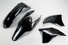 kit plastiche Ktm Exc 125 200 250 300 350 450 500 2009 - 2011 Ufo nero