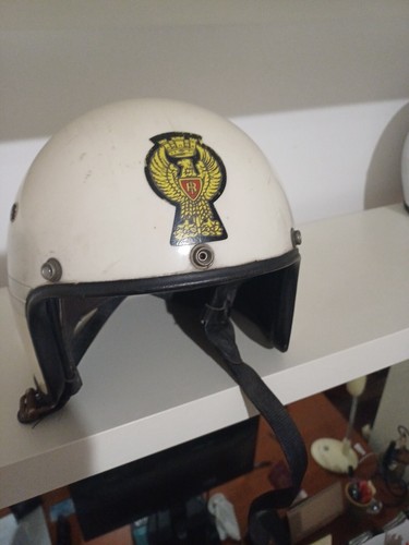 Casco motociclista polizia - casco,