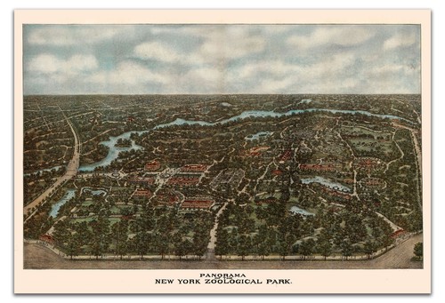 Poster vintage panorama del - vintage,