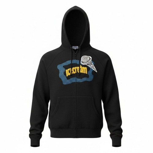 Felpa con cappuccio zip - felpa, e