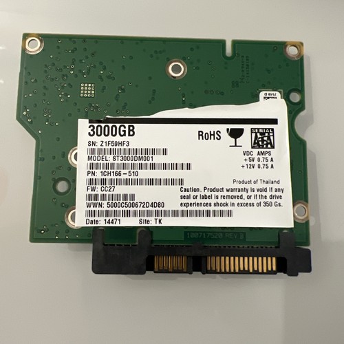 Seagate hdd pcb 100717520 - 100717520, rev