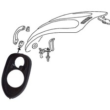 GUARNIZIONE INFERIORE MANIGLIA