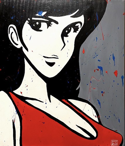 Quadro margot lupin - lupin, art