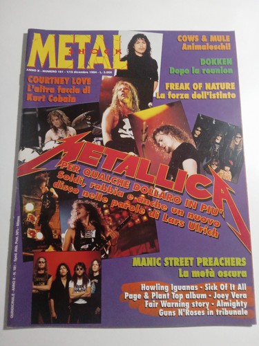 Metal shock rivista musica - rivista,