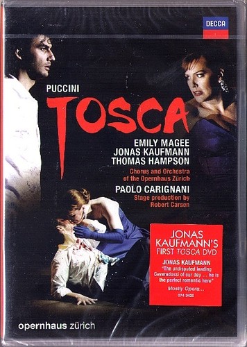 Dvd puccini tosca jonas - dvd,