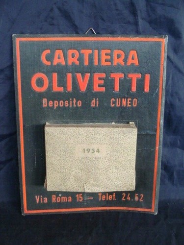 Calendario olivetti cartiera - calendario,