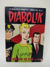 DIABOLIK - ANNO  VII - N.3 - L' ARRESTO DI EVA