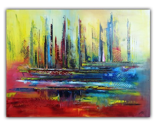 Quadro acrilico burgstaller - acrilico,