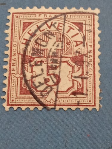 Suisse timbre armoiries - timbre, avant