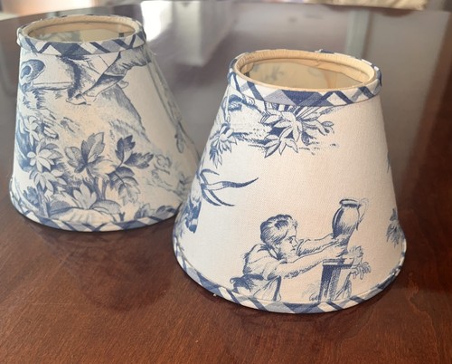 Lampadario vintage blu - , bianco