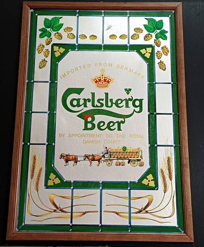 Carlsberg beer quadro a - -,