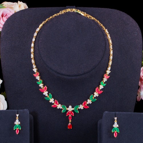 Beauty zirconi foglia goccia - beauty,