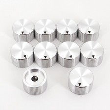 10pz Argento 6.4mm 1/4''