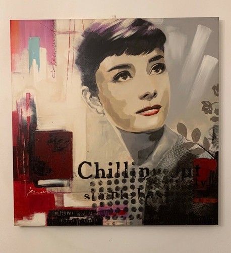 Quadro audrey hepburn - hepburn-pop, art