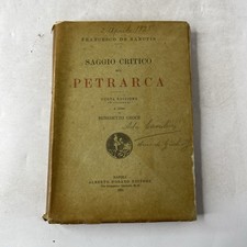 FRANCESCO DE SANCTIS SAGGIO