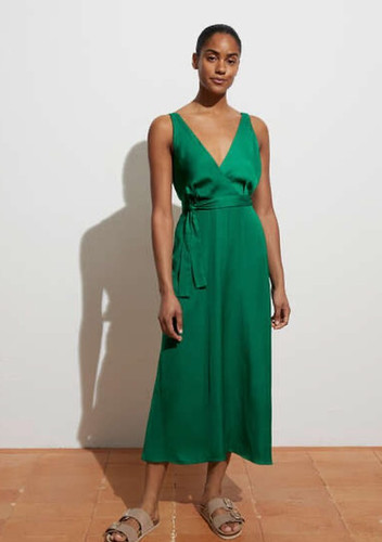 Abito donna oysho avvolgente - oysho,