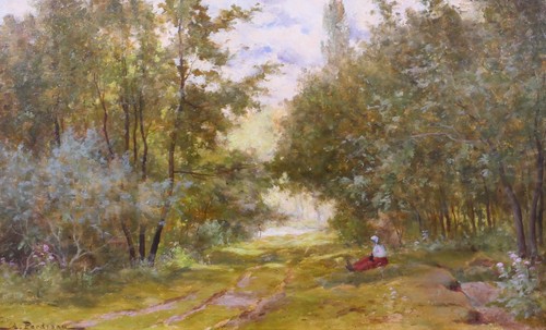 Quadro antico arthur pernice - quadro,