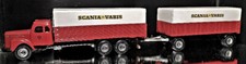 MODELLO ANNI '70 VINTAGE TEKNO DENMARK 451 452 SCANIA VABIS 76 TRUCK+TRAILER  XX