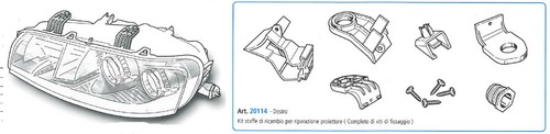 Kit riparazione proiettore - riparazione,